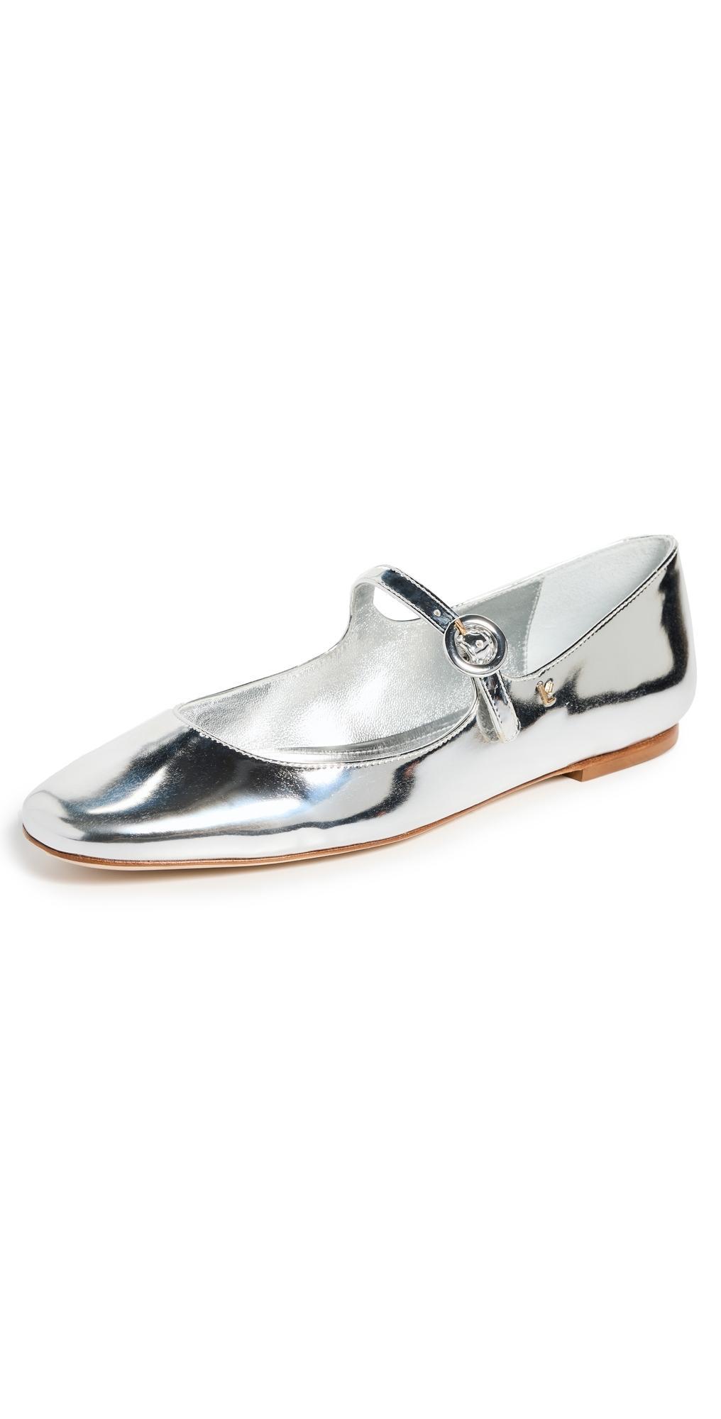 Larroude Womens Blair Mary Jane Ballet Flats Product Image
