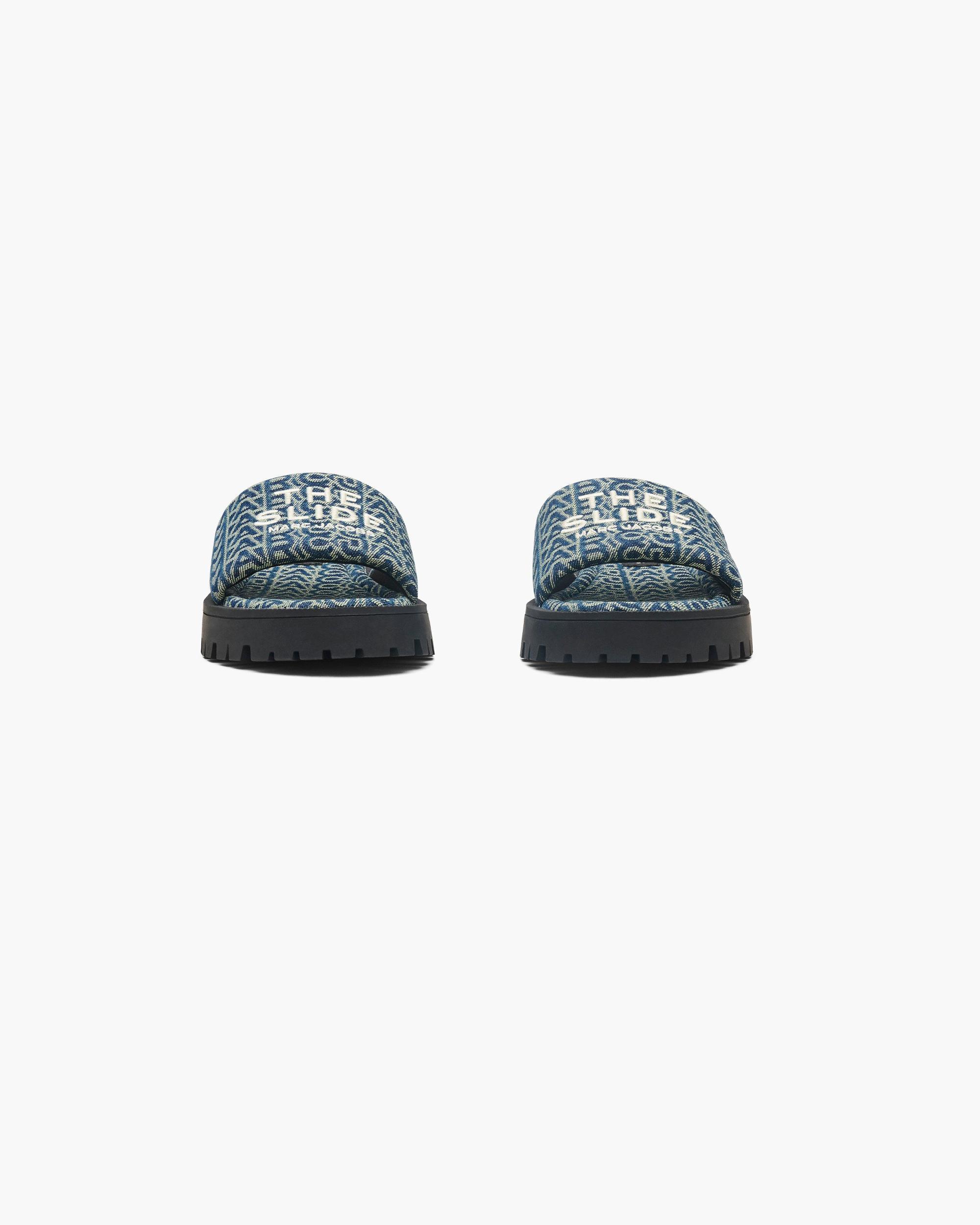 The Denim Monogram Lug Sole Slide Product Image