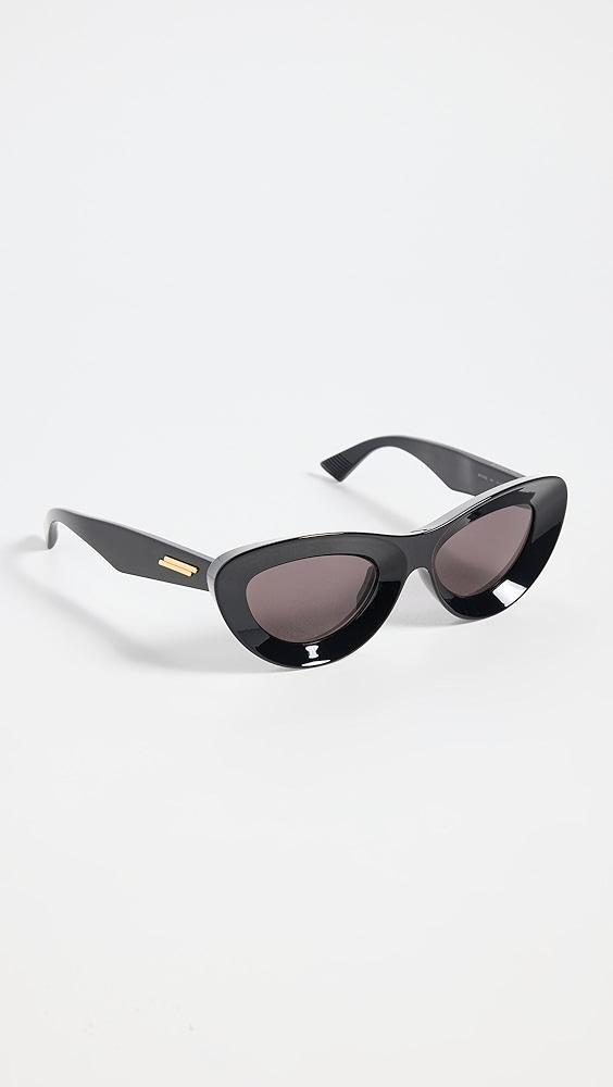 Bottega Veneta Avantgarde Ribbon Cat Eye Sunglasses | Shopbop Product Image