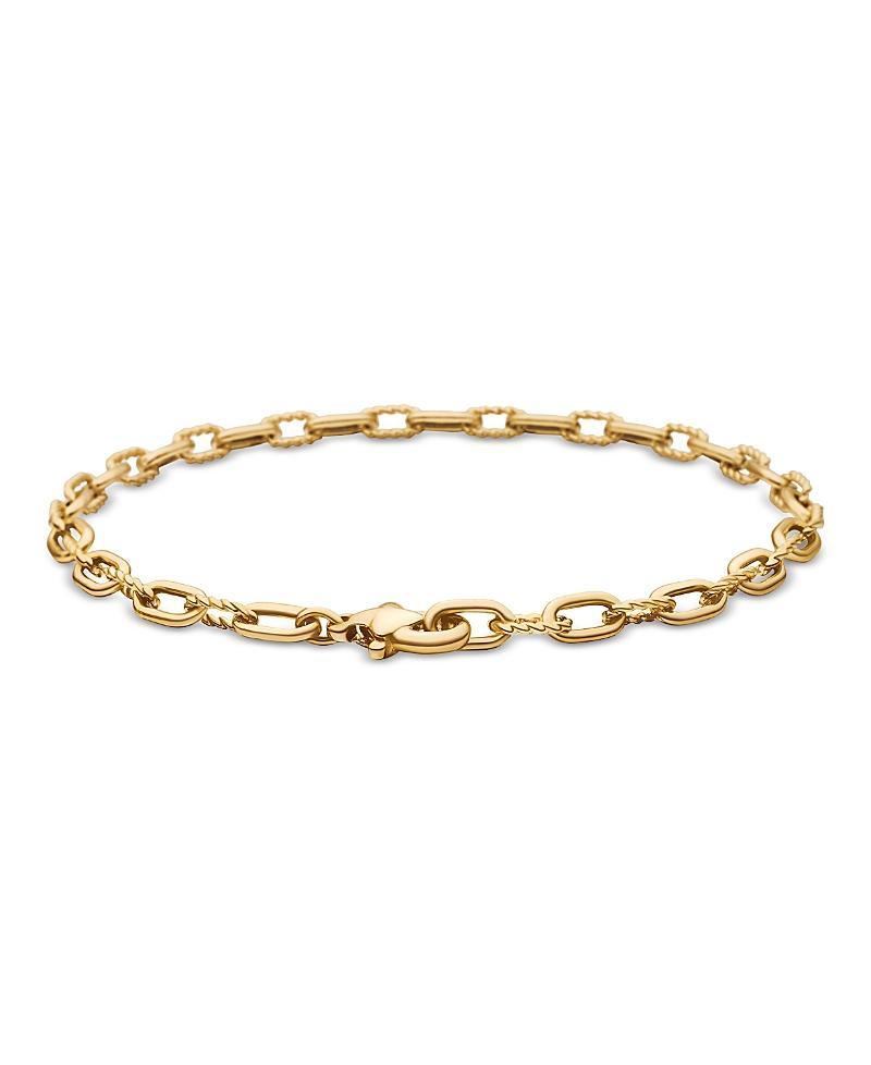 Womens DY Madison Chain Bracelet in 18K Yellow Gold Product Image
