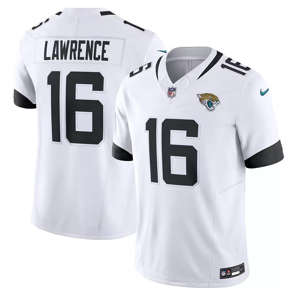 Men's Nike Trevor Lawrence White Jacksonville Jaguars  Vapor F.U.S.E. Limited Jersey, Size: 2XL Product Image