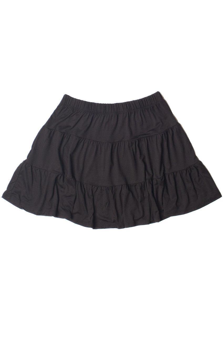 Tiered Mini Skirt Product Image