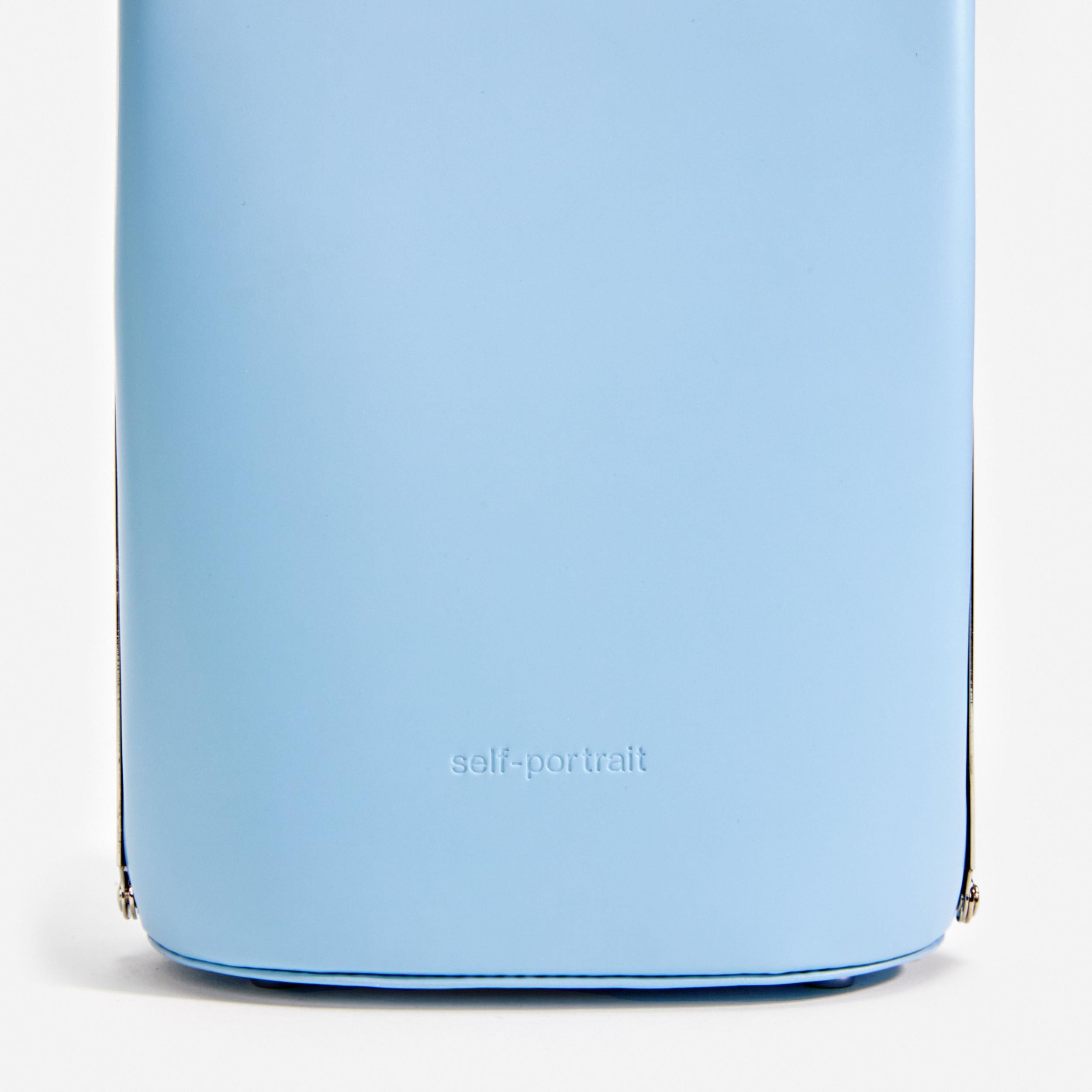 Blue Leather Bag Product Image