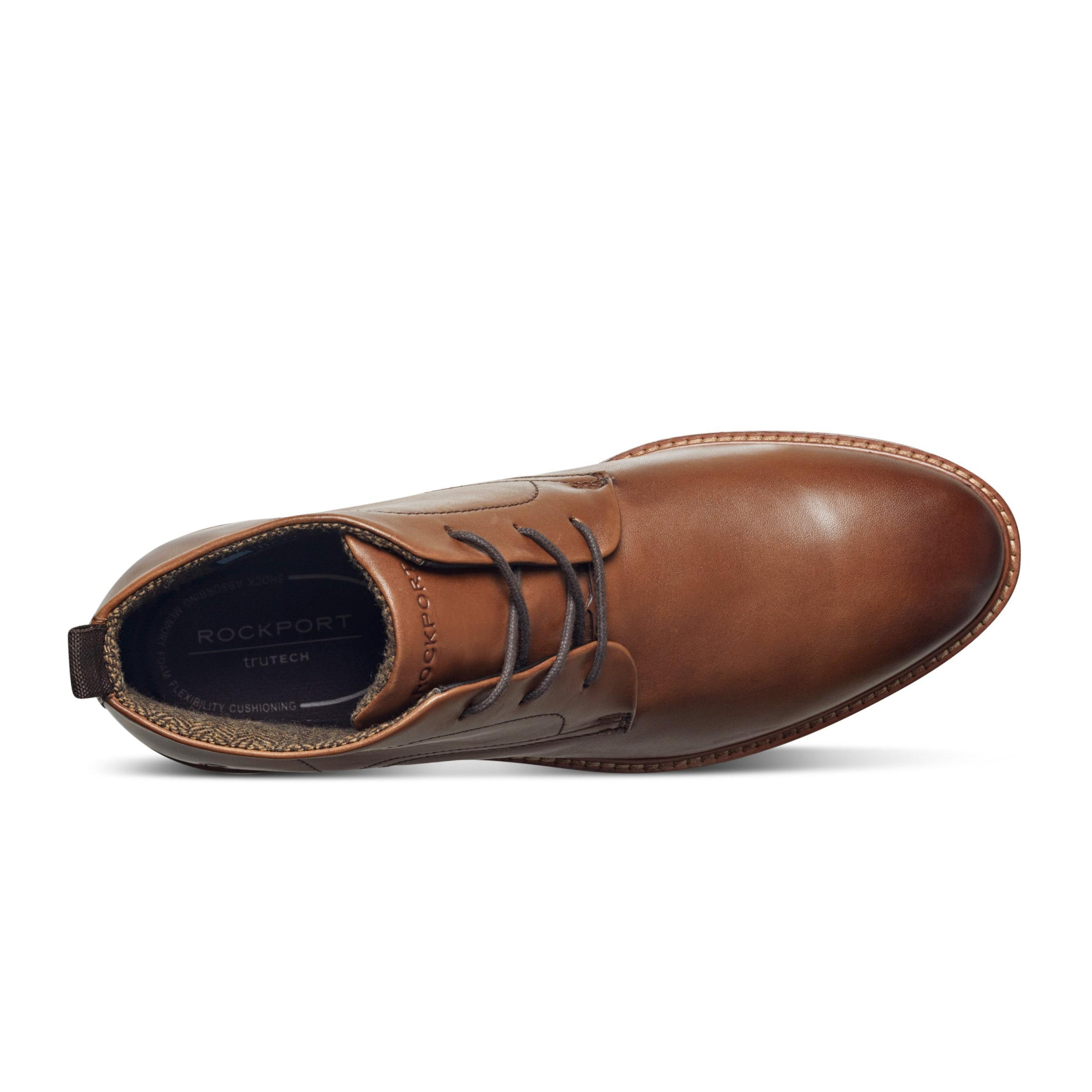 Men's Caspe Lace-up Almond Toe Casual Boots Product Image