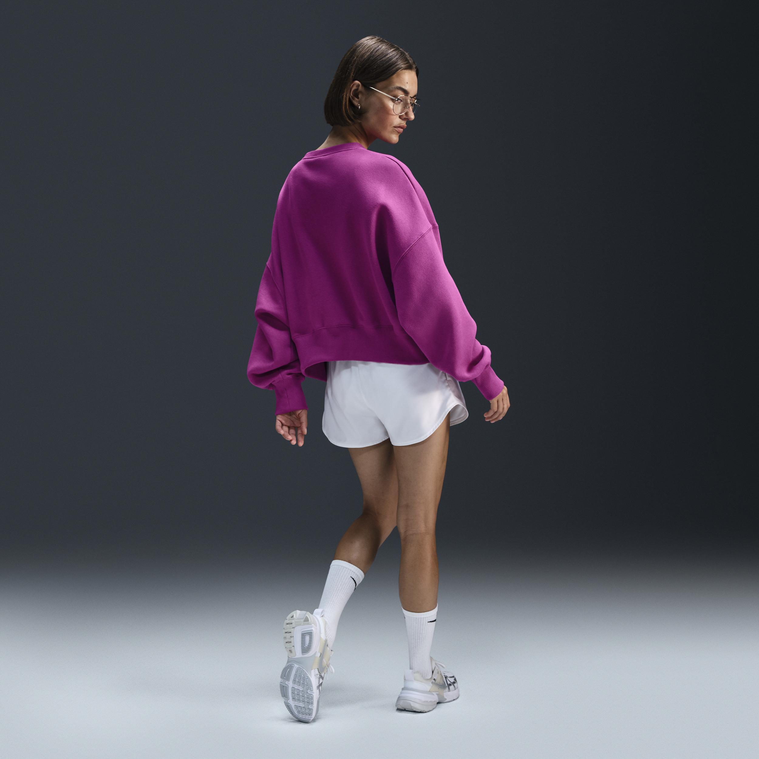 Women's Nike Sportswear Phoenix Fleece Over-Oversized Crew-Neck Sweatshirt Product Image