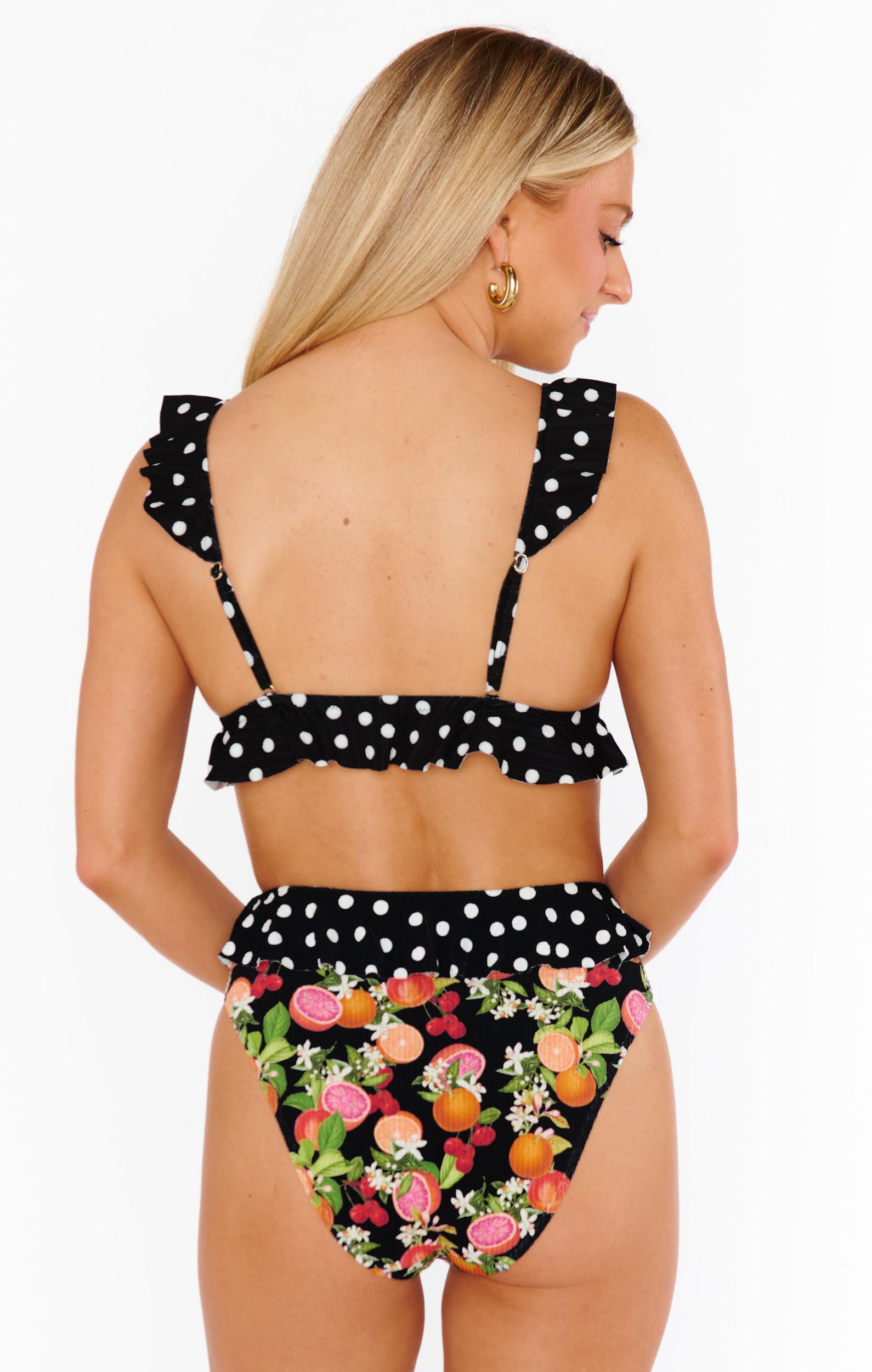 Carolina Ruffle Top ~ Tropical Sangria Multi Product Image