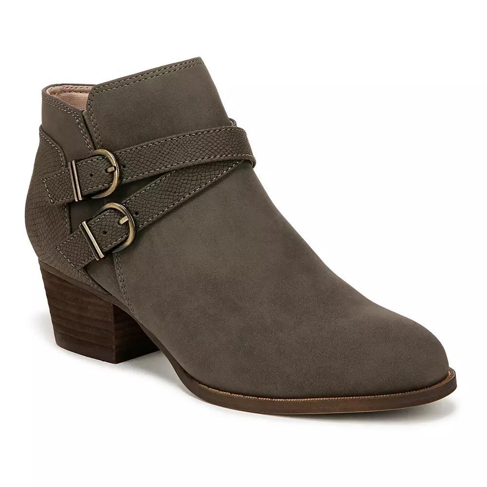 LifeStride Blaire Women's Ankle Boots, Size: 8.5 Wide, Dark Gray Product Image