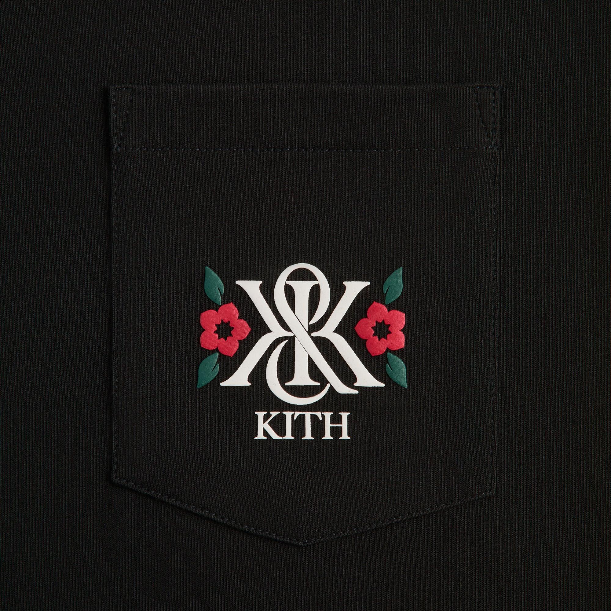 Kith K&K Pocket Tee - Black Male Product Image