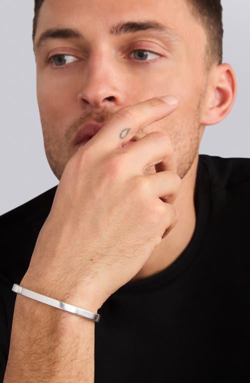 Lagos Mens Sterling Silver Anthem Cuff Bracelet Product Image