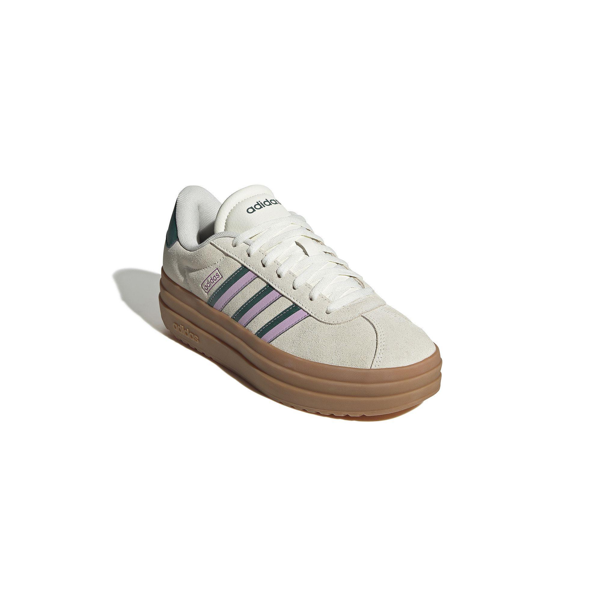 adidas VL Court Bold Women's Shoes, Size: 7.5, Off White Green Product Image