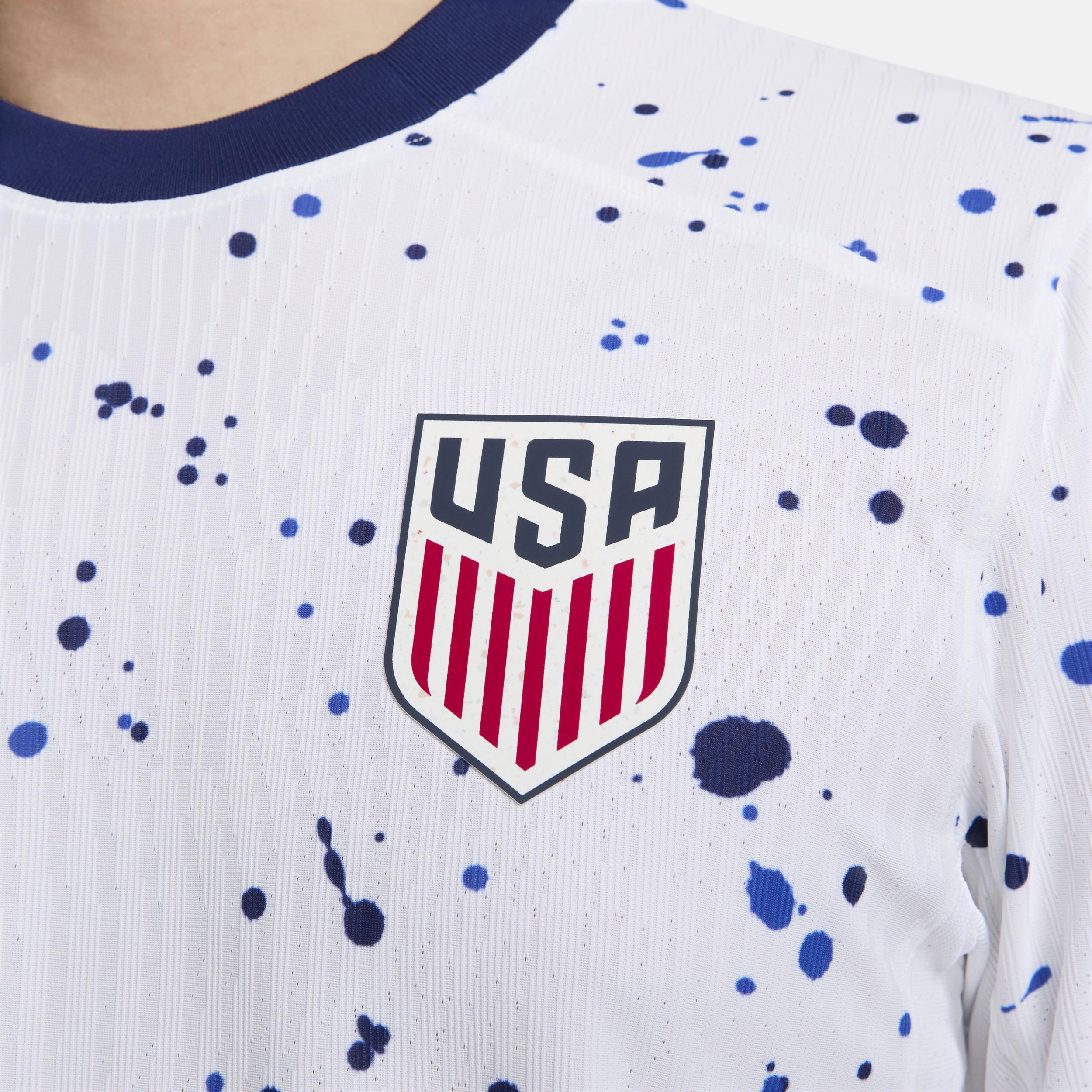 Mens Nike White Usmnt 2023 Home Authentic Jersey - White Product Image