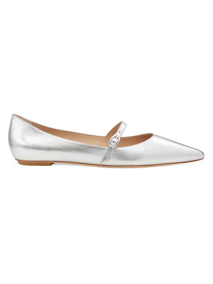 Stuart Weitzman Womens Emilia Mary Jane Flats Product Image