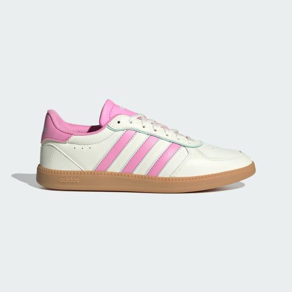 adidas Breaknet Sleek Shoes Core White 6 Womens Product Image