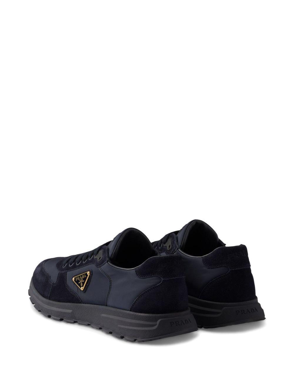 Prax 01 suede-panelled sneakers Product Image