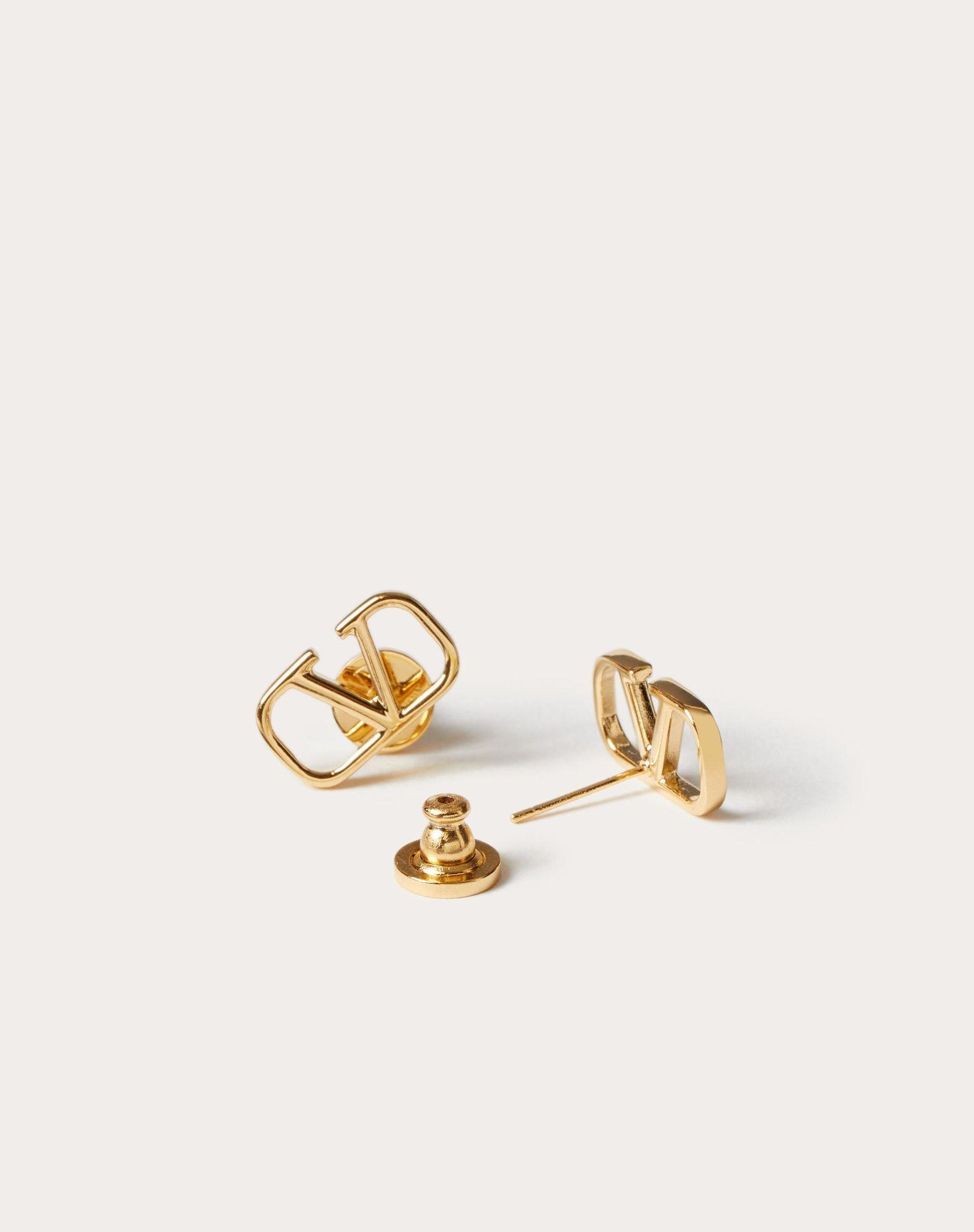 Vlogo Signature Metal Earrings   Product Image