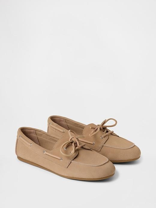 Suede Boat Shoes Product Image
