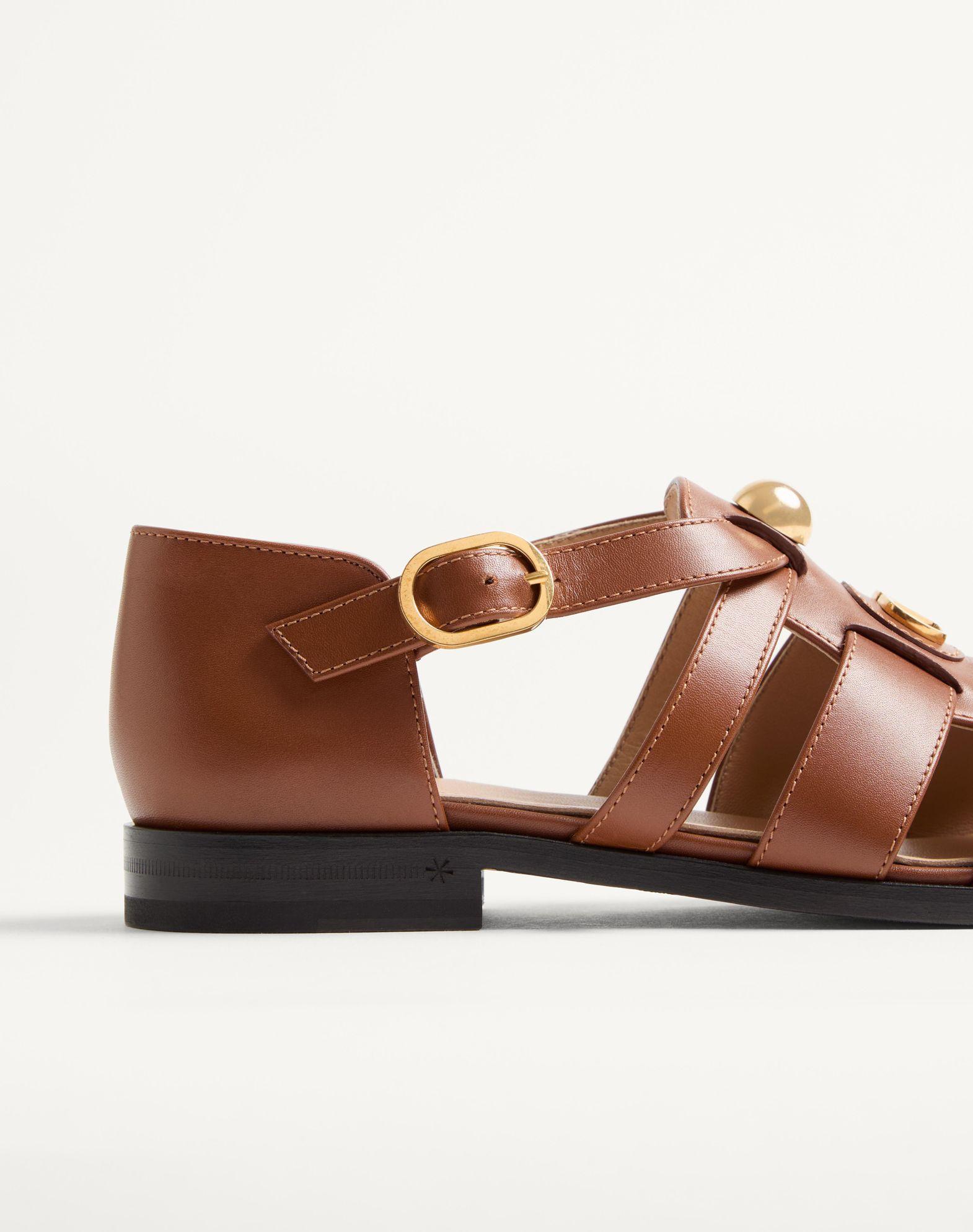 Vlogo Signature Calfskin Fisherman Sandal 20Mm Product Image