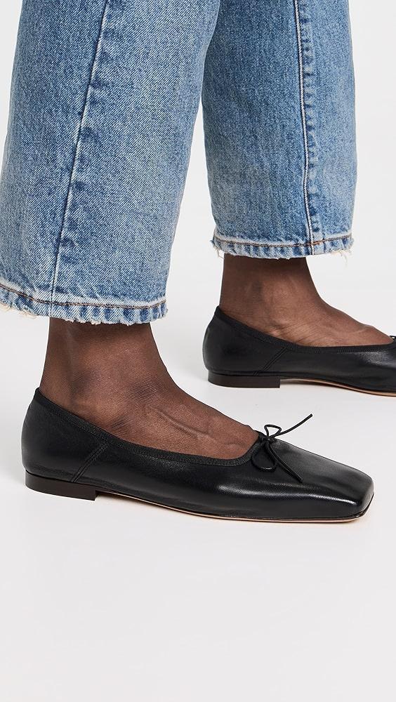 Mansur Gavriel Square Toe Ballerina Flats | Shopbop Product Image
