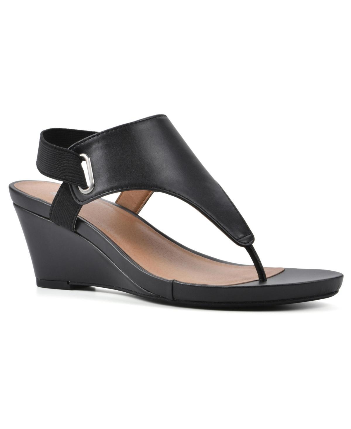 White Mountain Womens All Dres Wedge Sandals Product Image