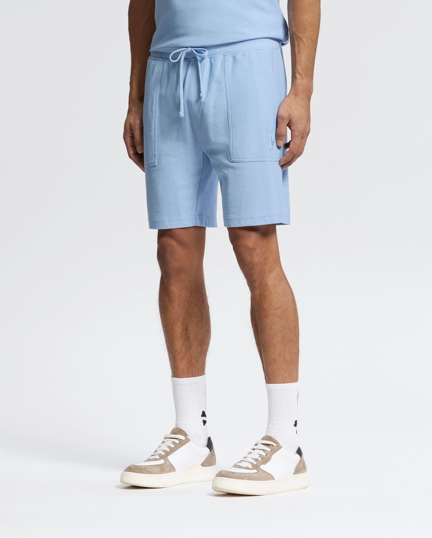 Men's Taylor Light Pique Sweatshort 472 SERENITY / L Product Image