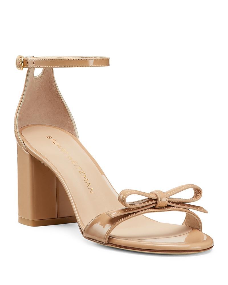Stuart Weitzman Womens Nudist Felicity 75 Block Sandals Product Image