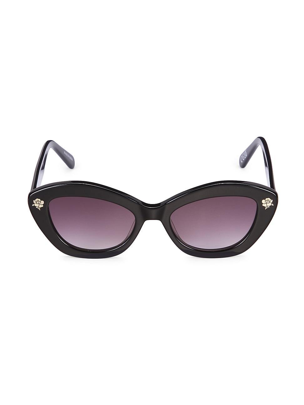 LoveShackFancy Hessel Cat Eye Sunglasses, 53mm Product Image