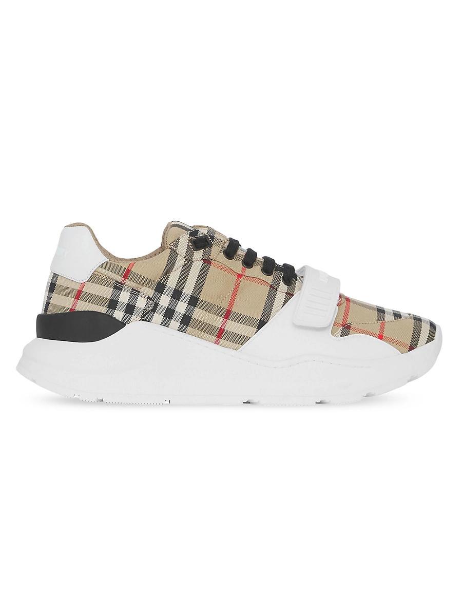 Regis Check Trainer Sneakers Product Image