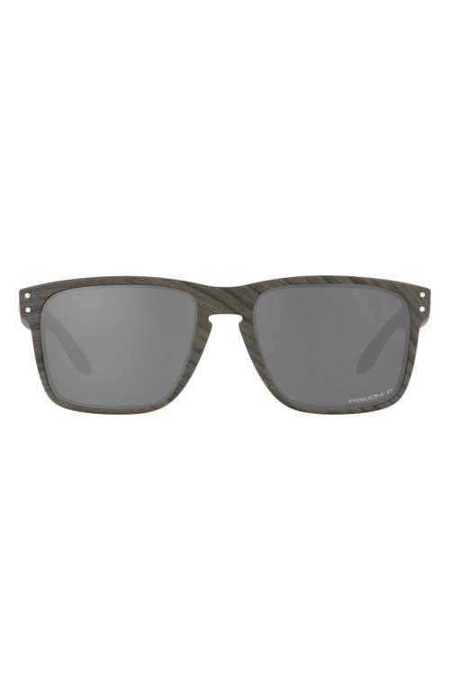 Oakley Mens OO9417 Holbrook XL 59mm Polarized Square Sunglasses - Woodgrain/Prizm Deep Water Product Image