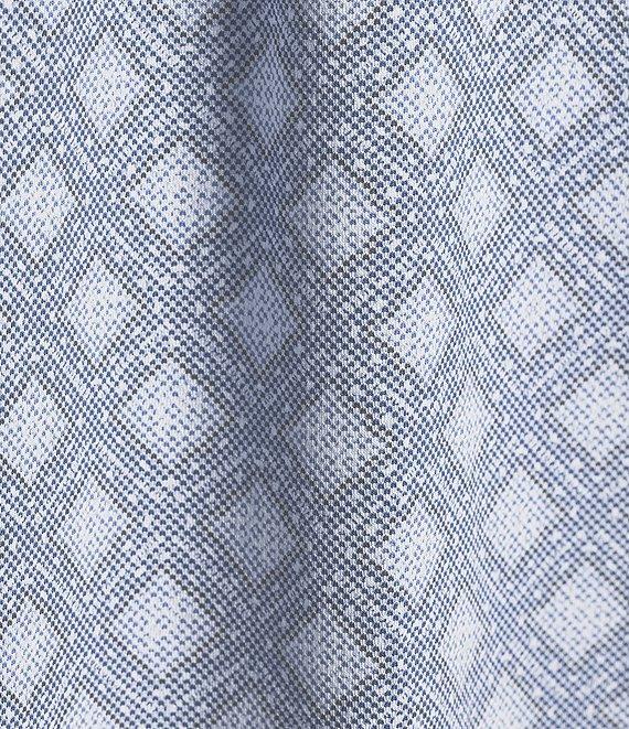Tommy Bahama Big & Tall San Lucio Miro Mosaic Long Sleeve Woven Shirt Product Image