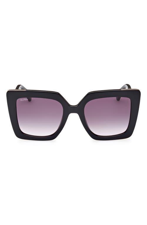 Max Mara Design4 Cat Eye Sunglasses, 52mm Product Image