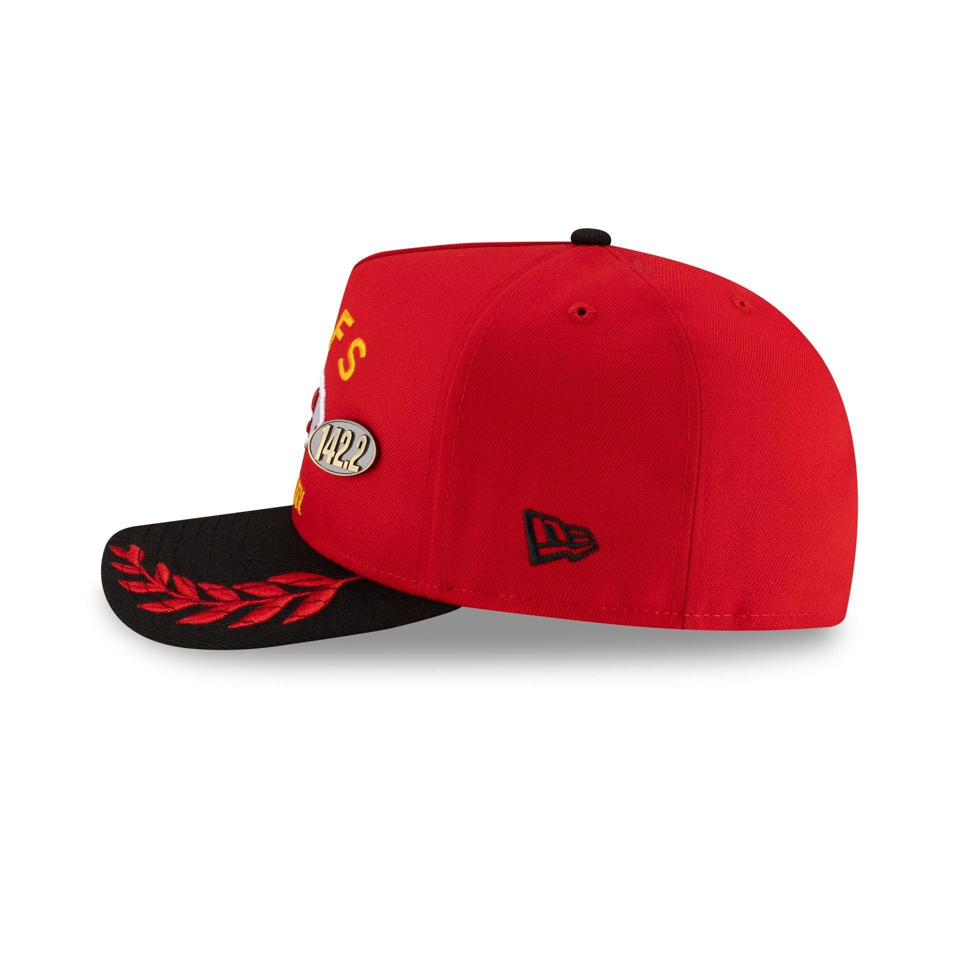 Kansas City Chiefs 2025 Draft Chrome White 59FIFTY A-Frame Fitted Hat Male Product Image