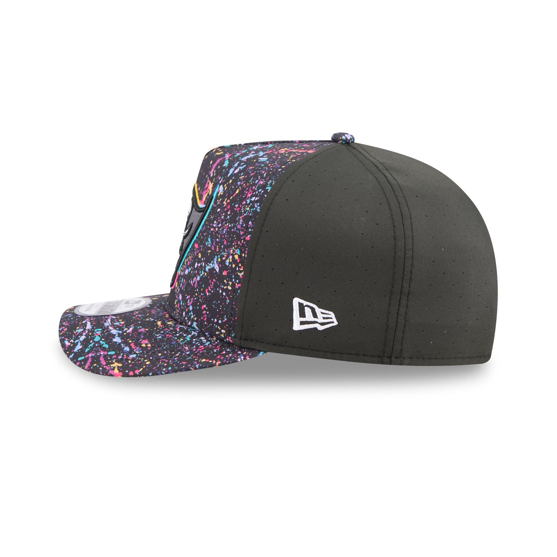 Cleveland Guardians Distressed 9FORTY A-Frame Trucker Hat Male Product Image