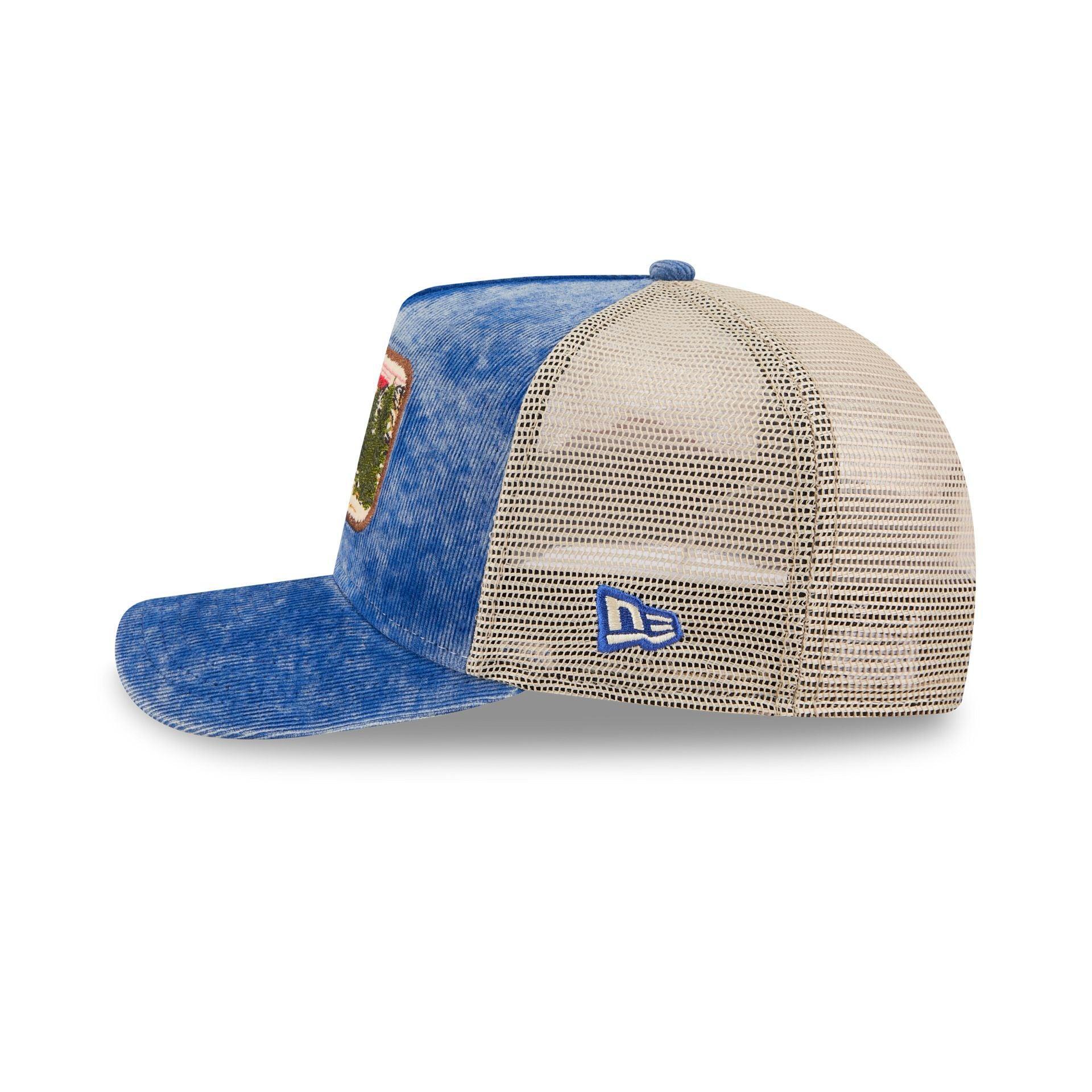 Buffalo Bills Vintage Landscape Historic 9FIFTY A-Frame Trucker Hat Male Product Image