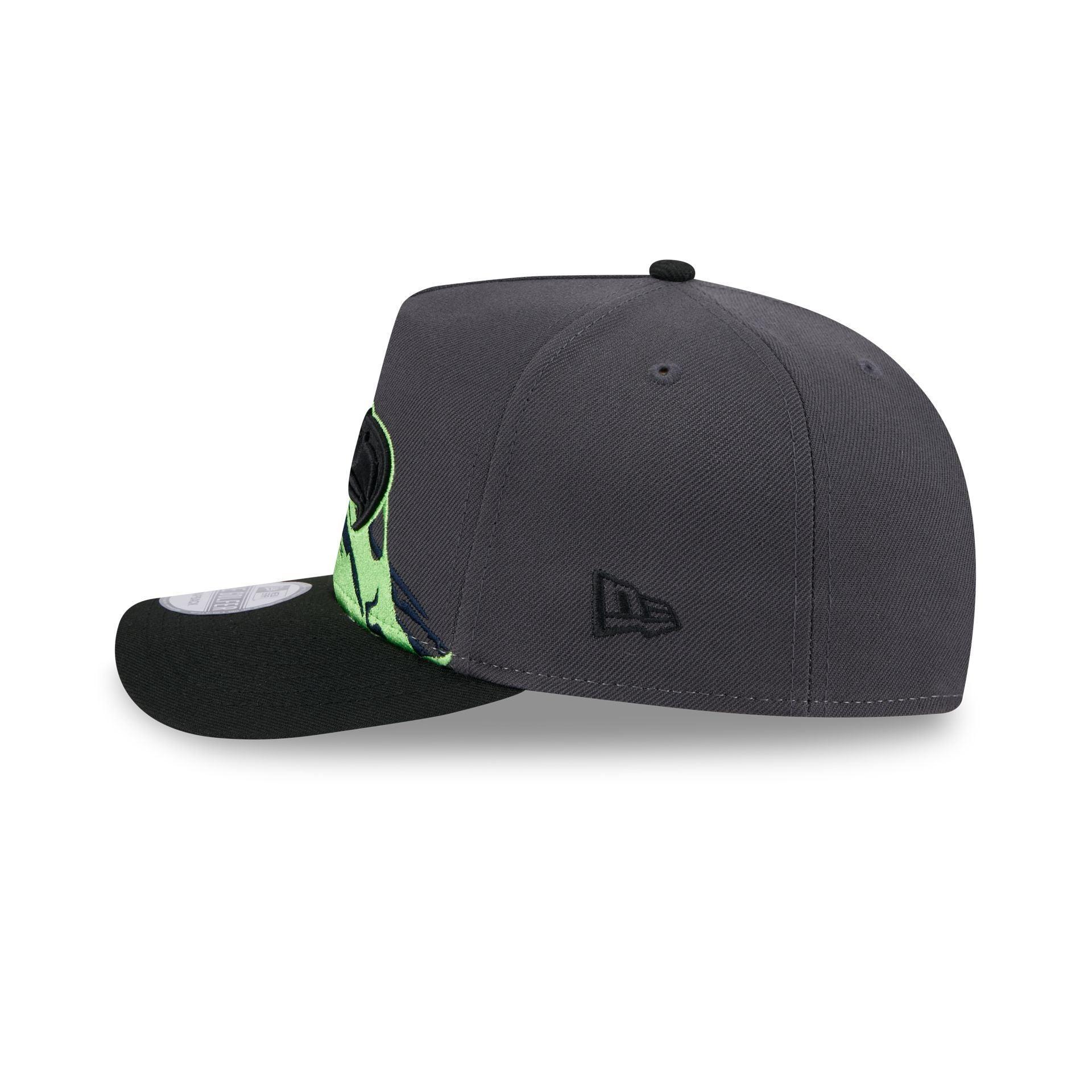 Seattle Seahawks Graphite Brushstroke Golfer Hat Male Product Image