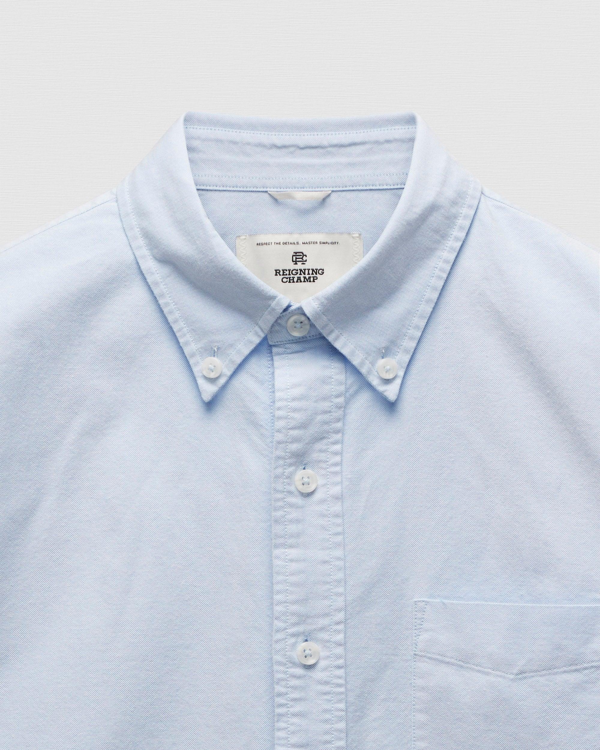 Cotton Oxford Windsor Standard Shirt Male Product Image