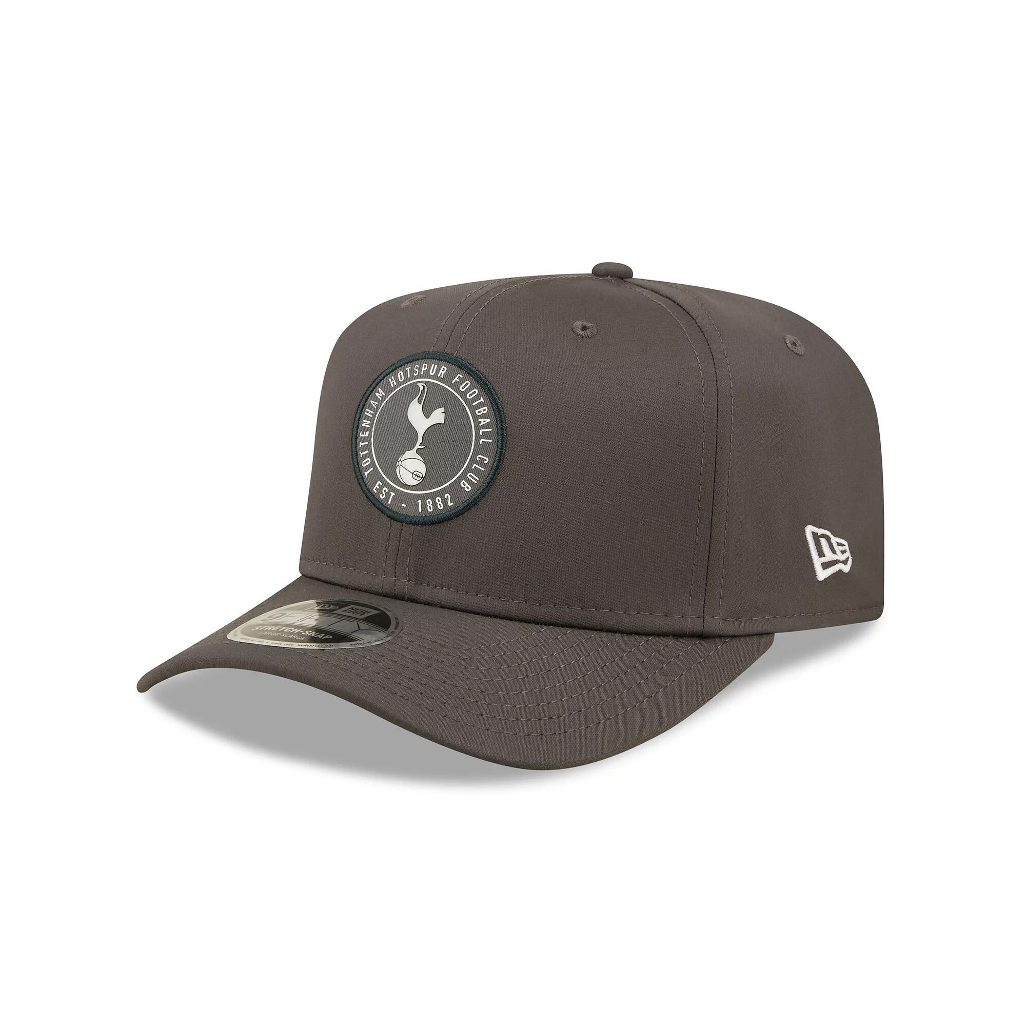Mens New Era Gray Tottenham Hotspur Iridescent Stretch Snap 9FIFTY Snapback Hat Product Image