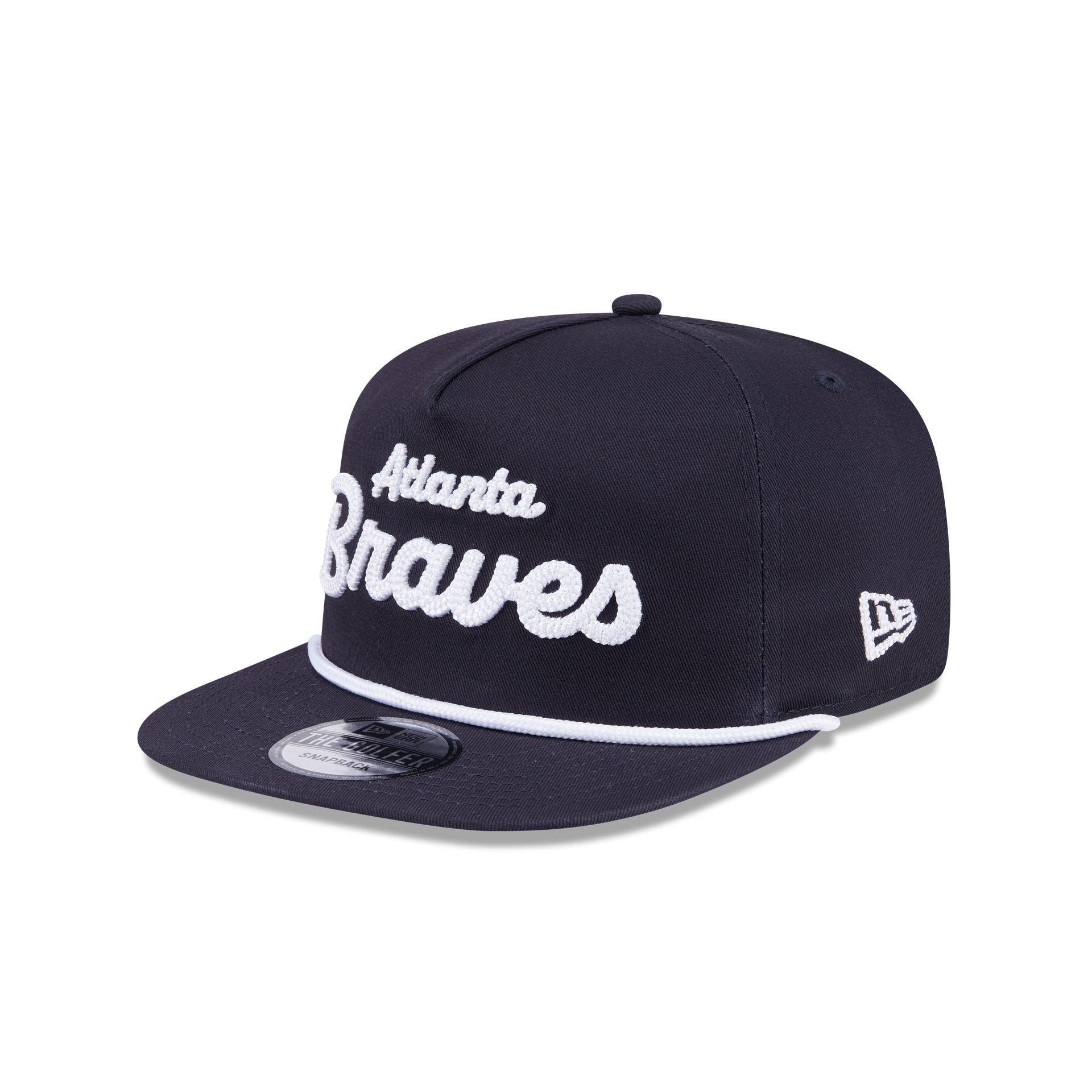 Atlanta Braves Team Text Golfer Hat Male Product Image