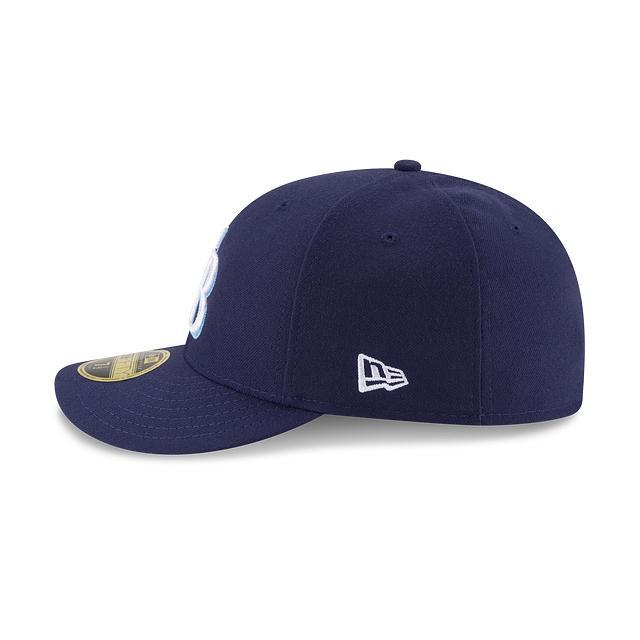 Tampa Bay Rays Authentic Collection Low Profile 59FIFTY Fitted Hat Male Product Image