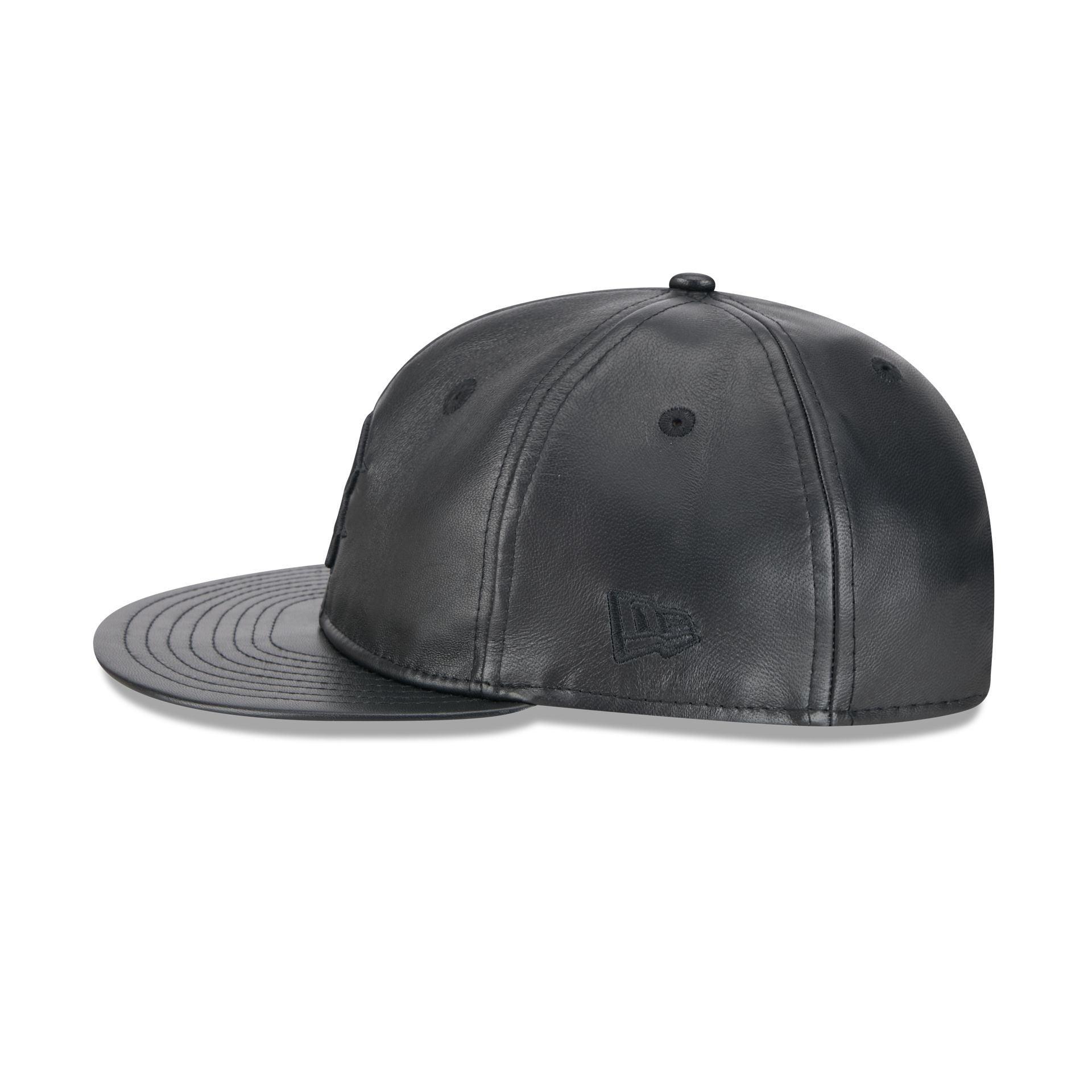Chicago White Sox Genuine Leather Retro Crown 9FIFTY Strapback Hat Male Product Image