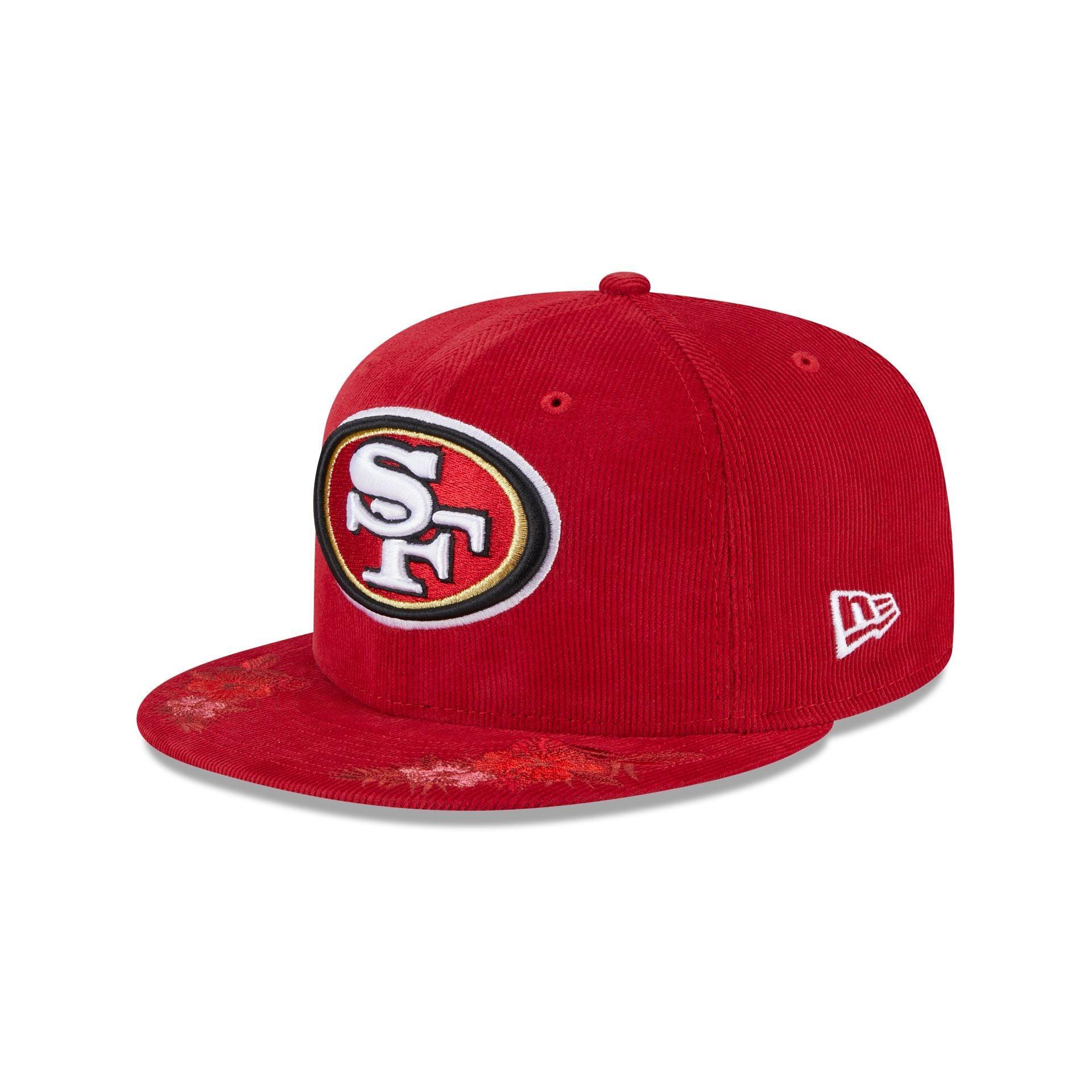 Just Caps Floral Corduroy San Francisco 49ers 59FIFTY Fitted Hat Male Product Image