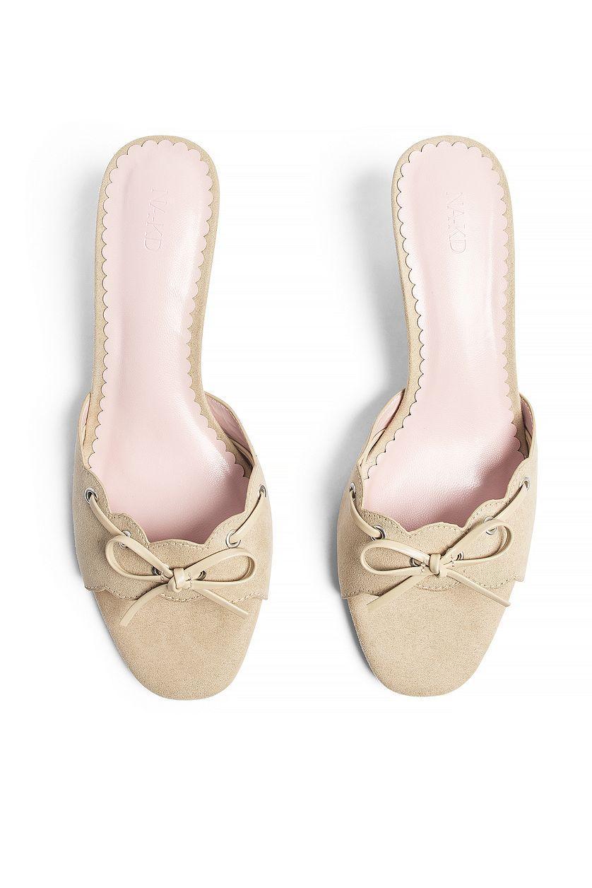 Eyelet Detailed High Heels Product Image
