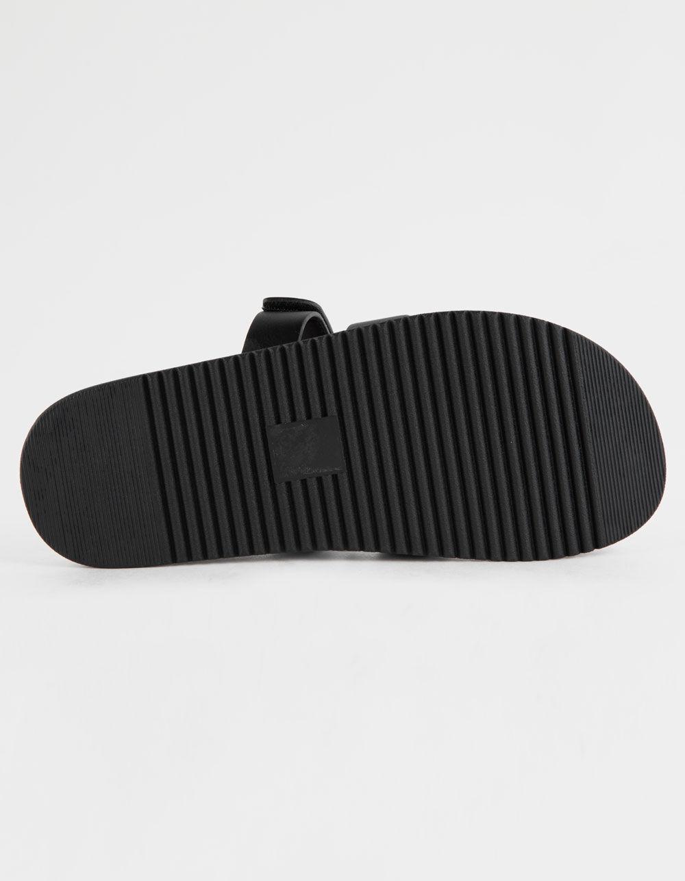 SODA Bianca Womens Slide Sandals - BLACK Product Image