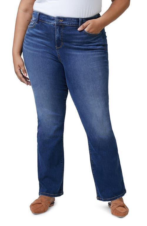 Womens High-Rise Bootcut Jeans Product Image