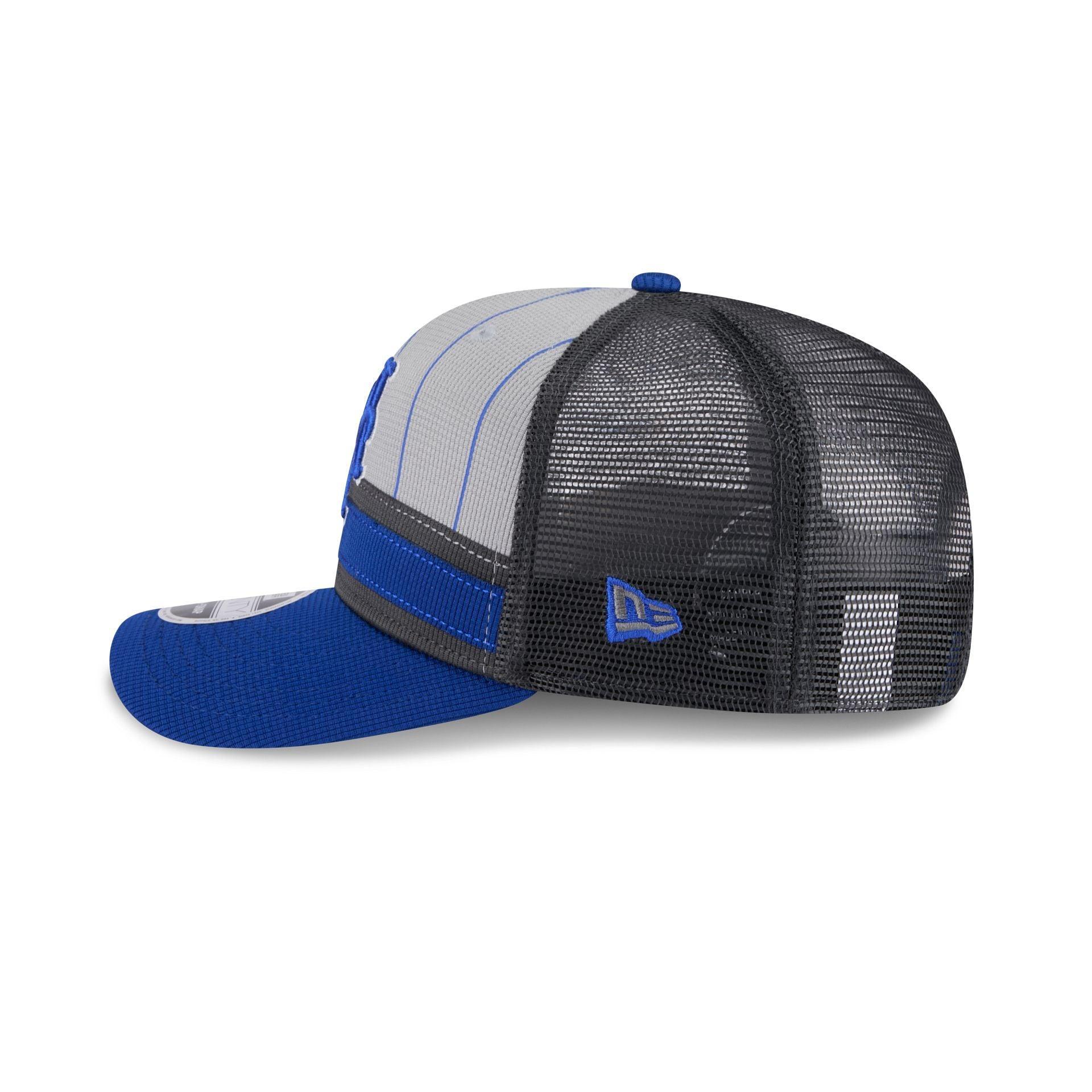 New York Mets 2025 Batting Practice Gray 9SEVENTY Trucker Hat Male Product Image