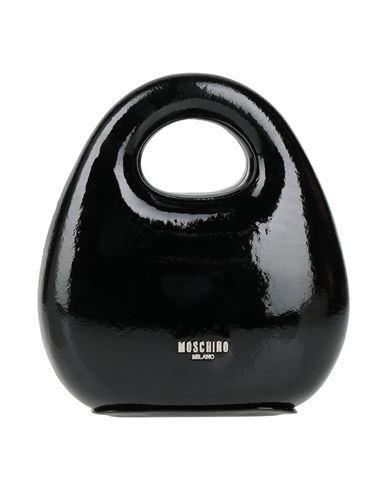 MOSCHINO Woman Handbag Black Size - Leather Product Image