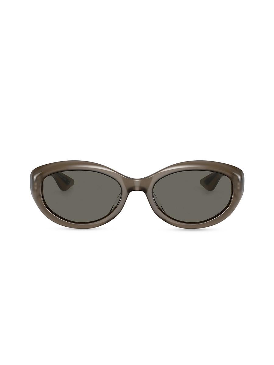 Triangle Logo Acetate Butterfly Sunglasses Product Image