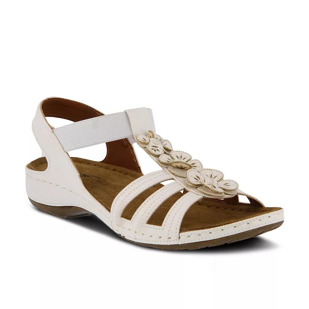Flexus by Spring Step Adede Women's Slingback Sandals, Size: 39, White Product Image