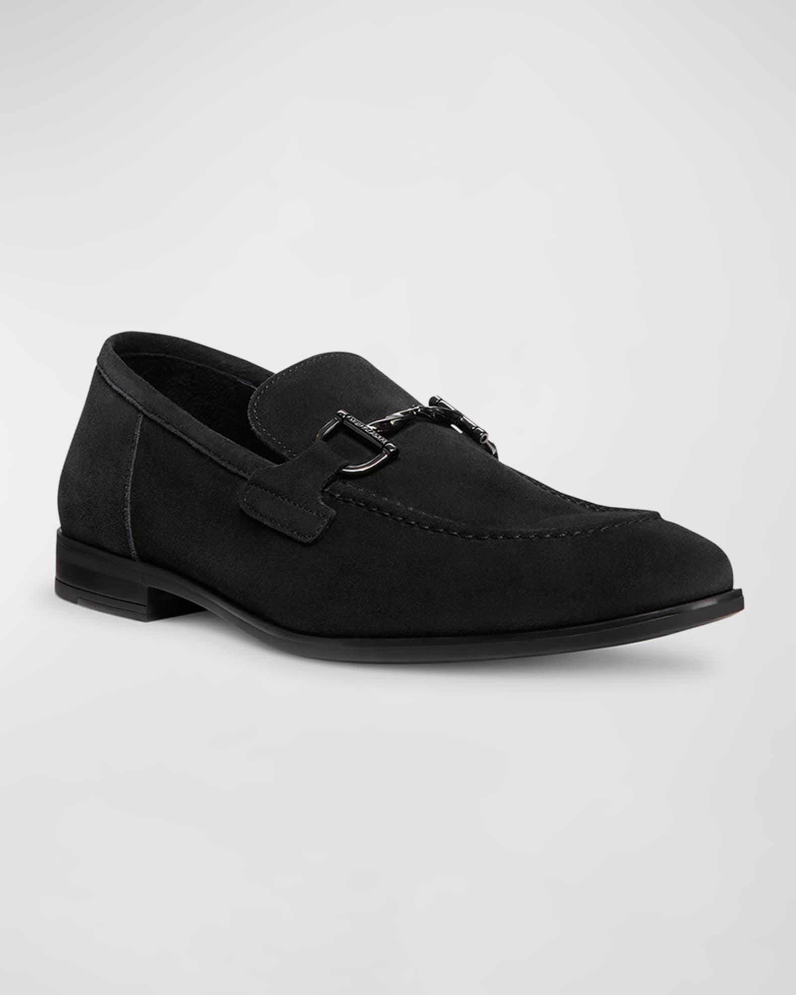 Men's Simon Suede Bit Loafers Product Image