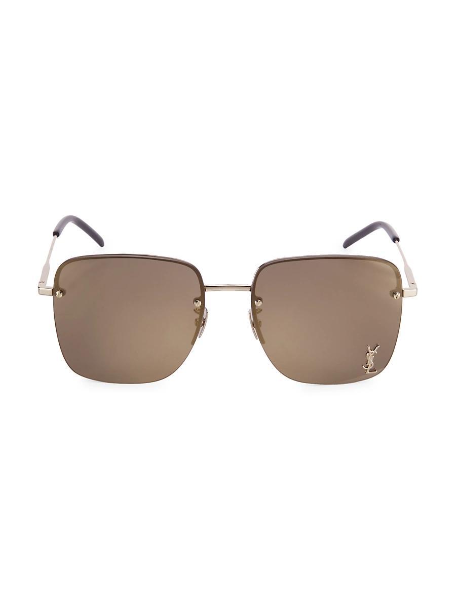 Womens Monogram 58MM Square Sunglasses Product Image
