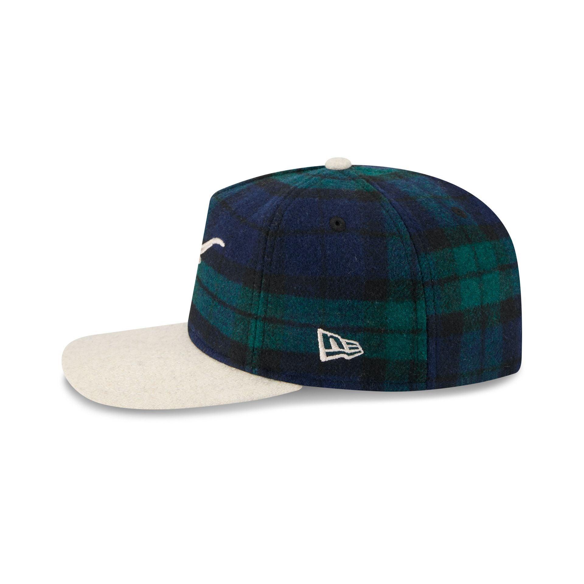 Texas Longhorns Plaid Letterman 19TWENTY Adjustable Hat Male Product Image